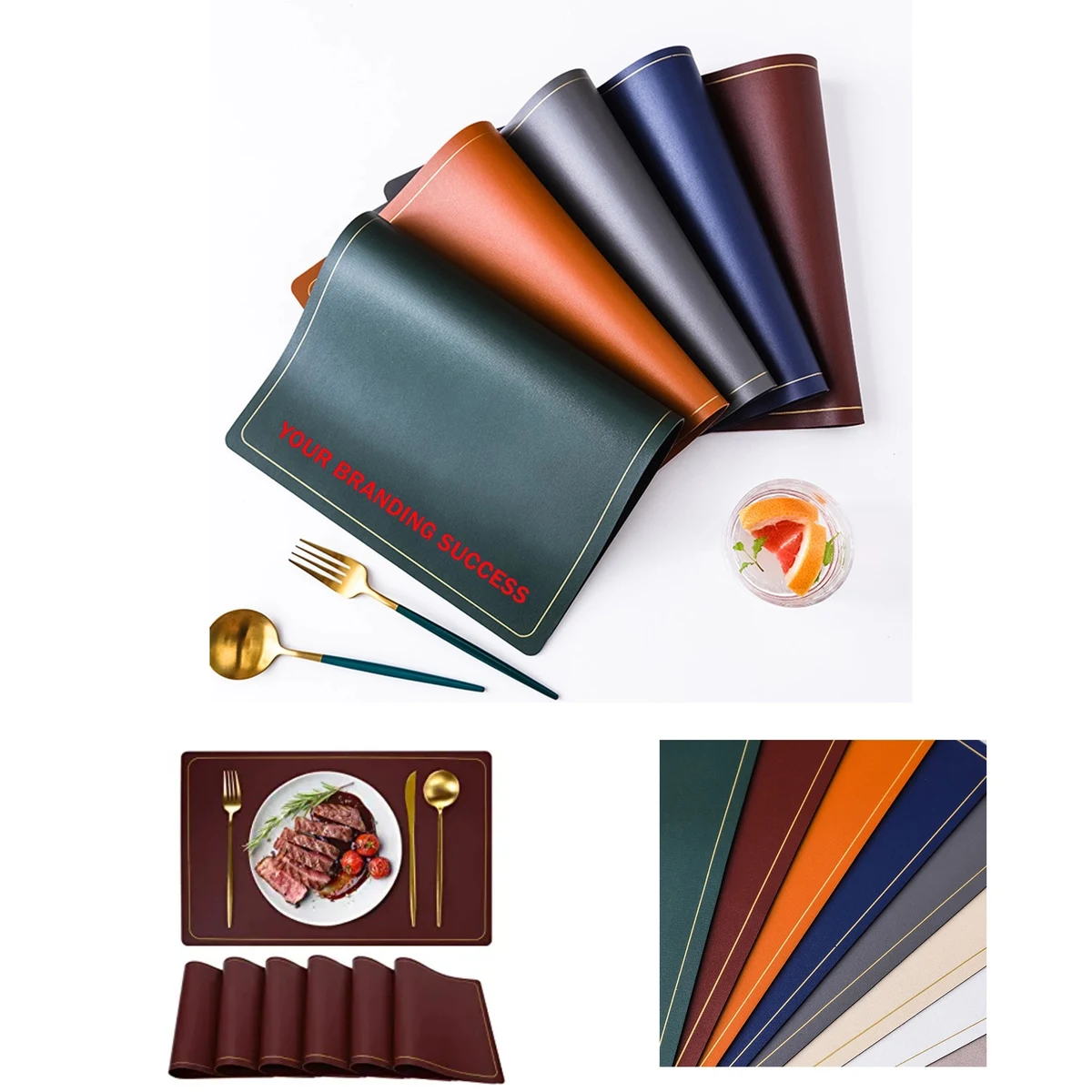 Leather Place Dining Table Mat 1