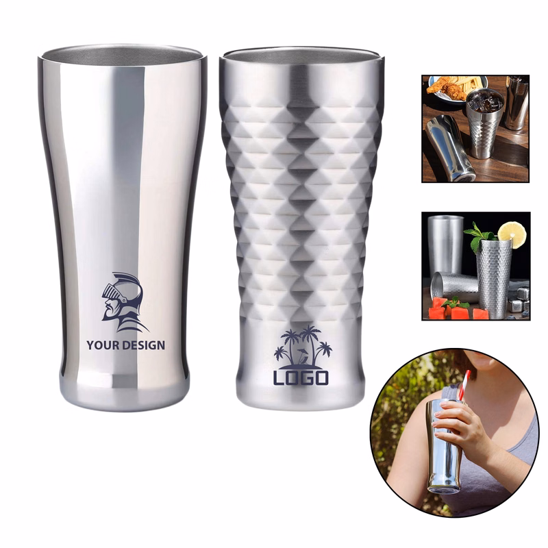 Double Walled Vacuum Insulated Pint Cup
