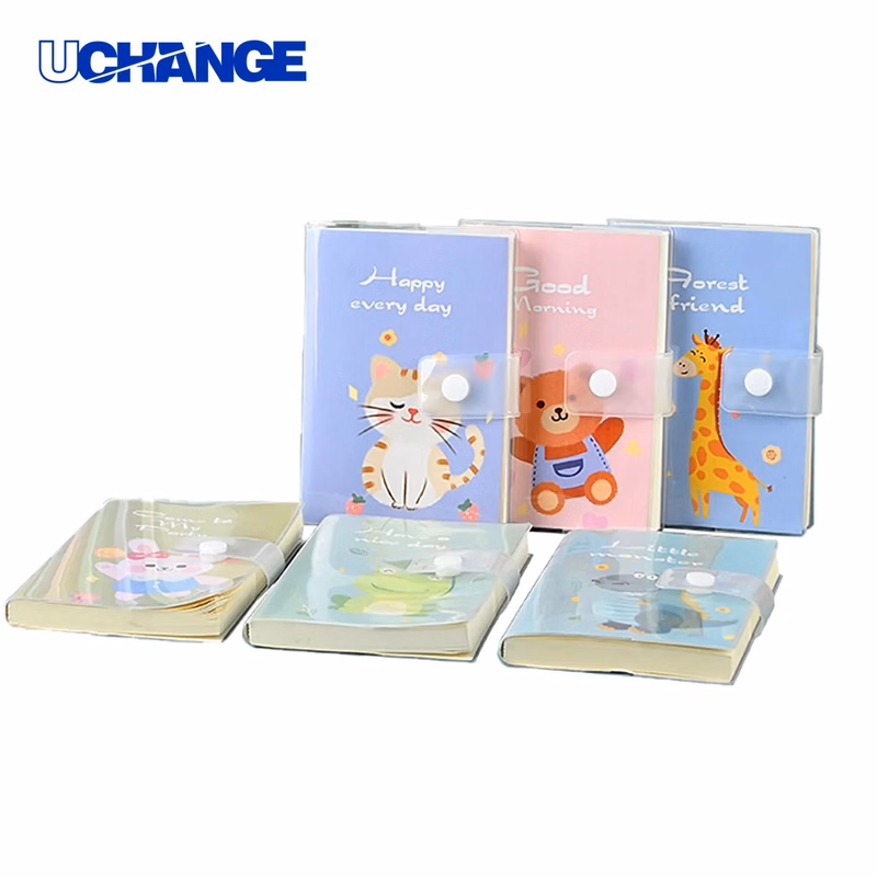 A6 Cartoon Animal Gummed Notebook Journal