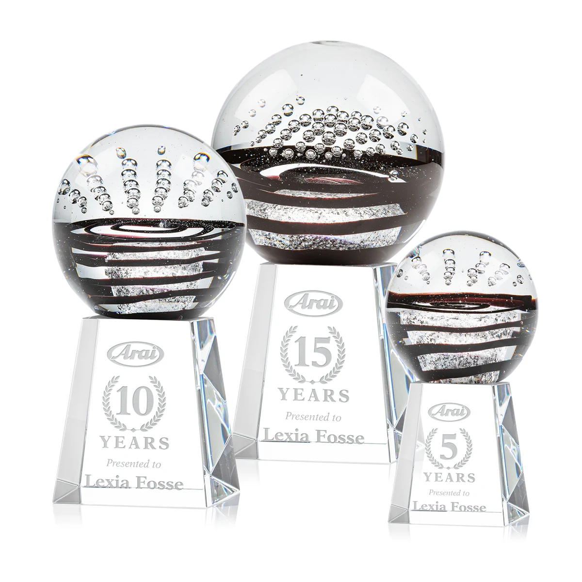 Serenity Award on Celestina Base - Clear 1