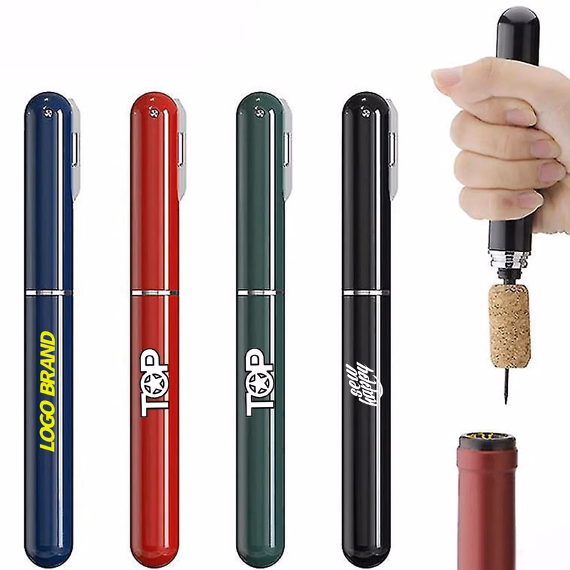 2 in 1 Air Pressure Simple Wine Opener with Foil Cutter