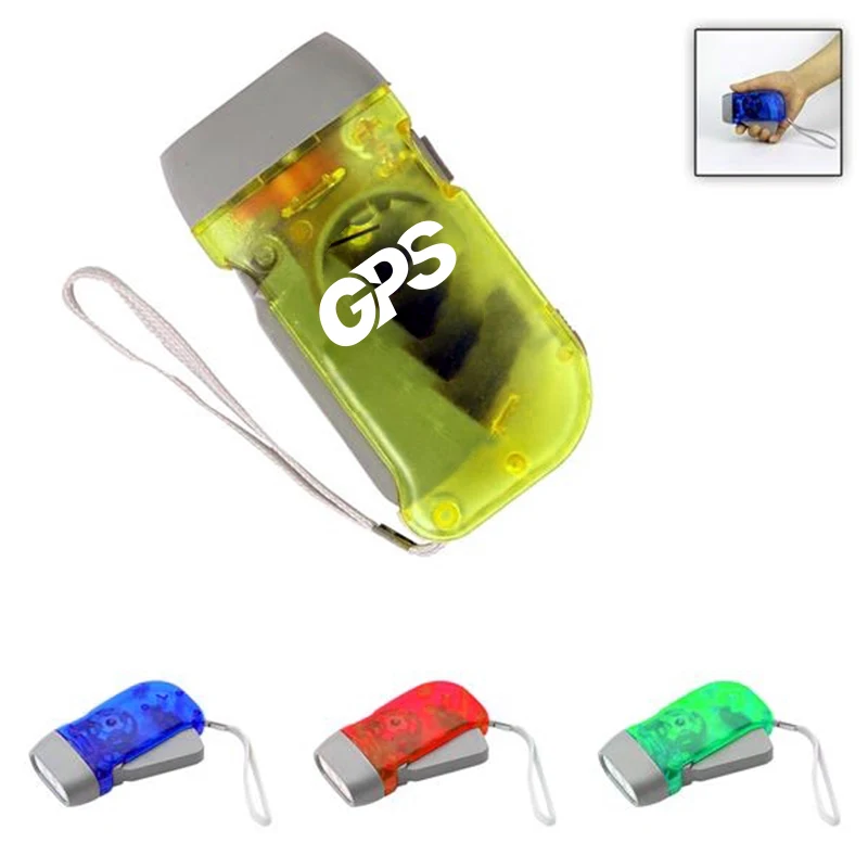 3 LED Handheld Generator Flashlight 1