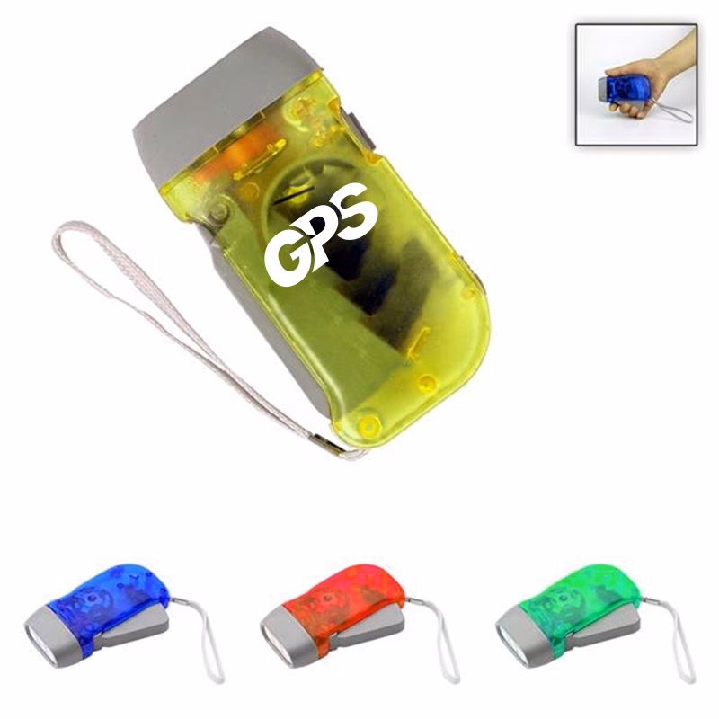 3 LED Handheld Generator Flashlight