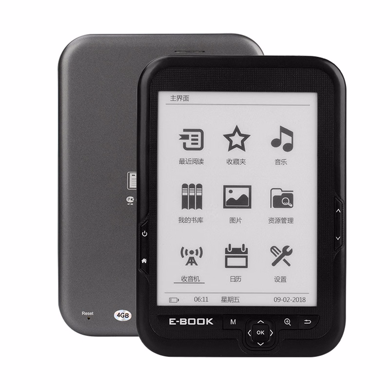 6" E Book Reader