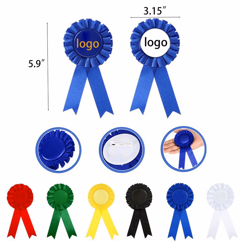 Custom Printed Award Ribbon Badge