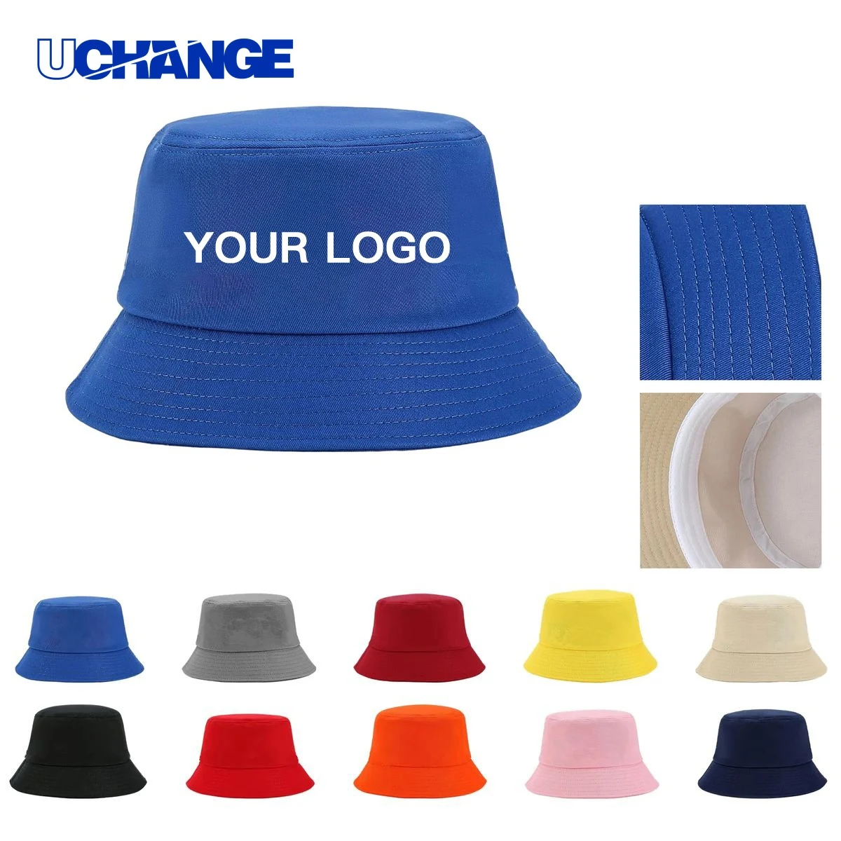 Lightweight Cotton Bucket Hat Headwear for Outdoor Wear 1