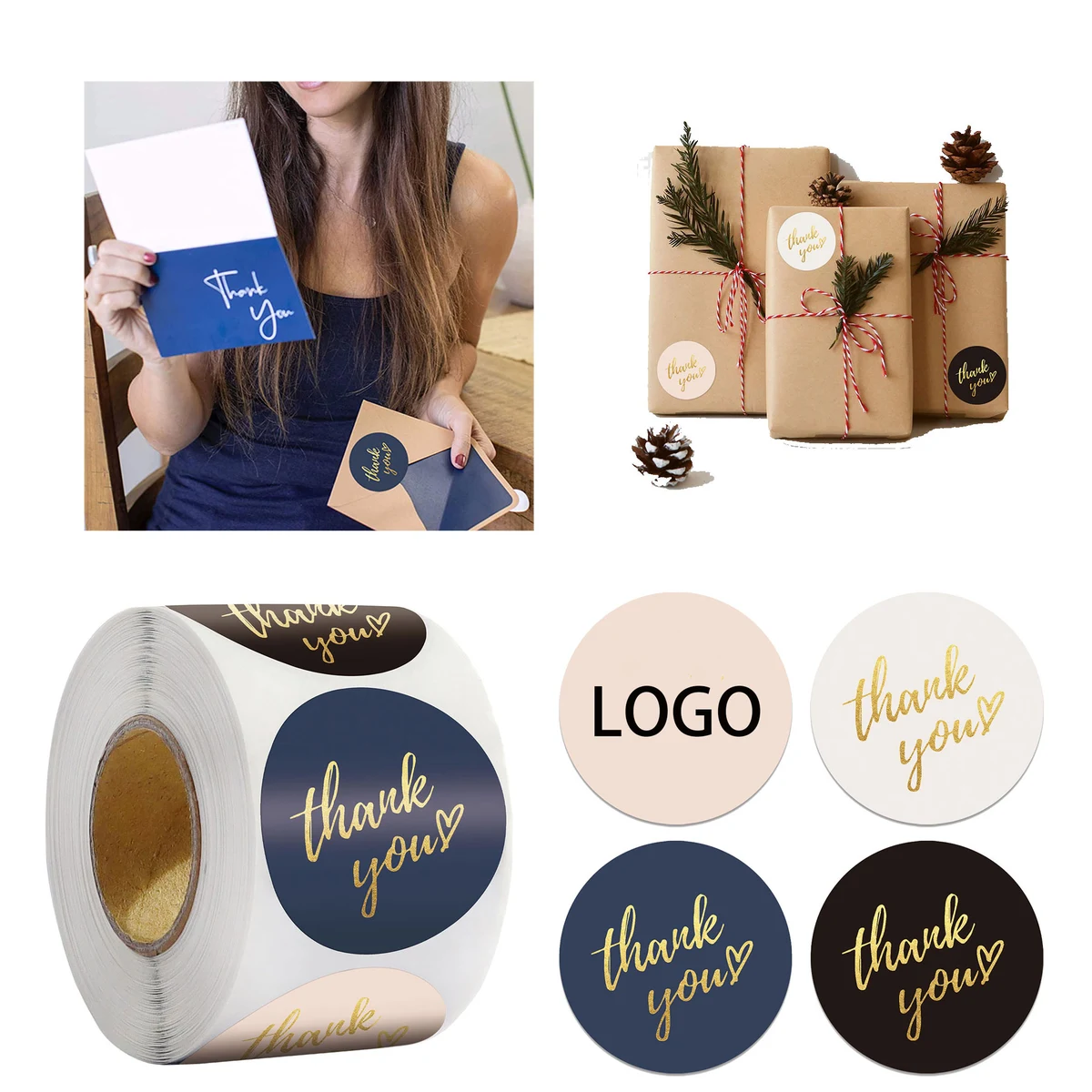 Color Hot Stamping Sticker Roll 1