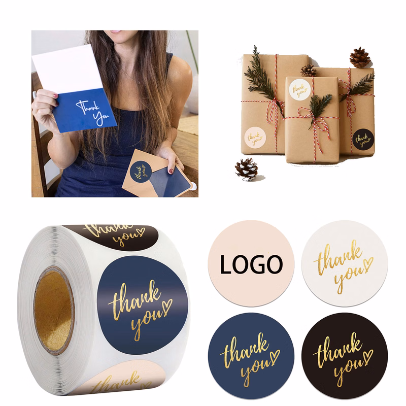 Color Hot Stamping Sticker Roll