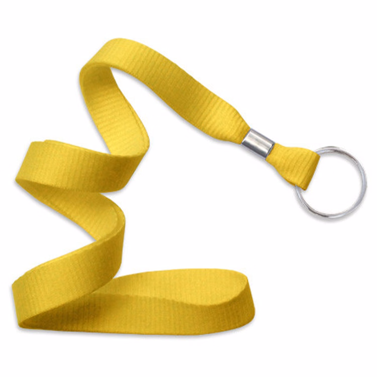 5/8" Blank Lanyard with Split Ring