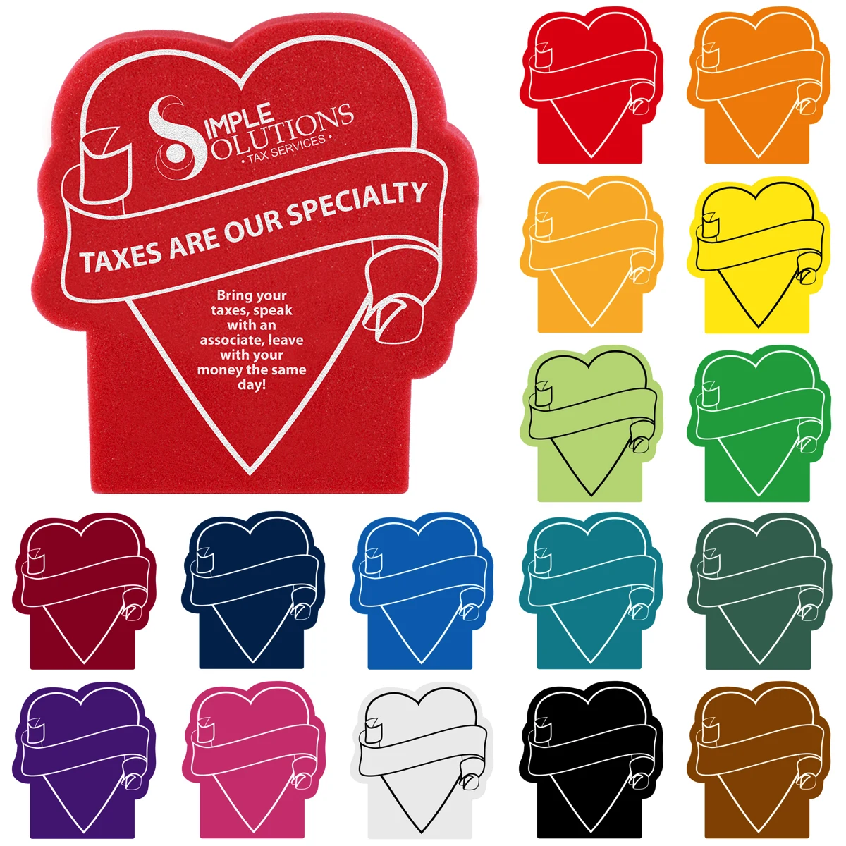 Foam Heart Mitt 1
