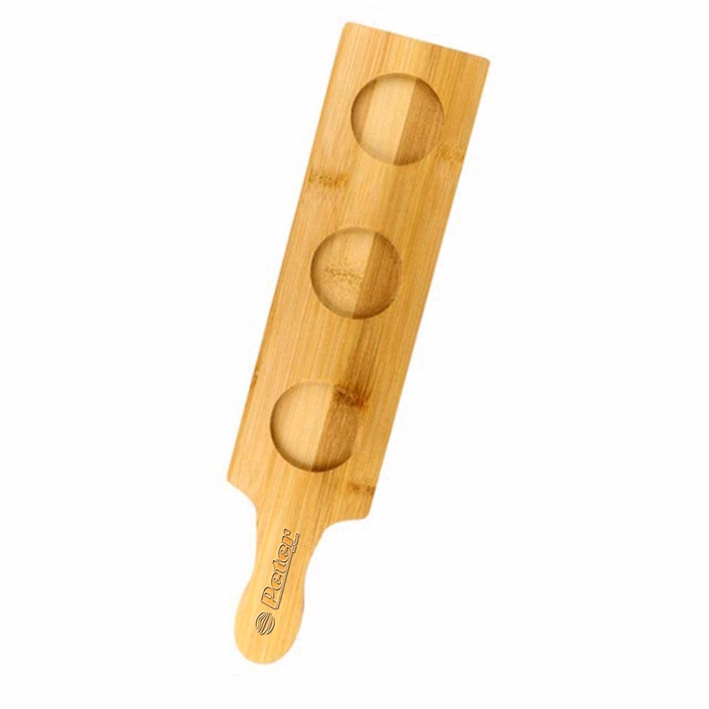 Wood Whiskey Glasses Tray