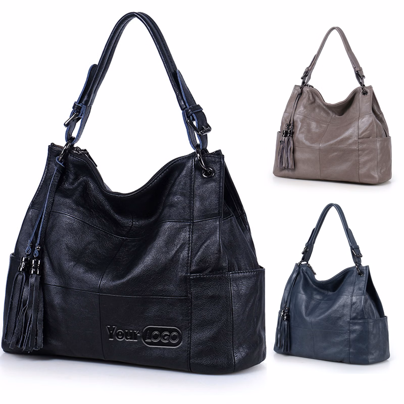 Large Purses for Women Shoulder Leather Handbags
