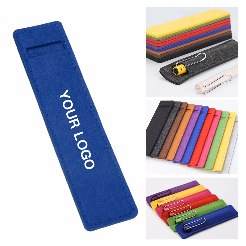 Durable PU Leather Pen Sleeve with Soft Lining