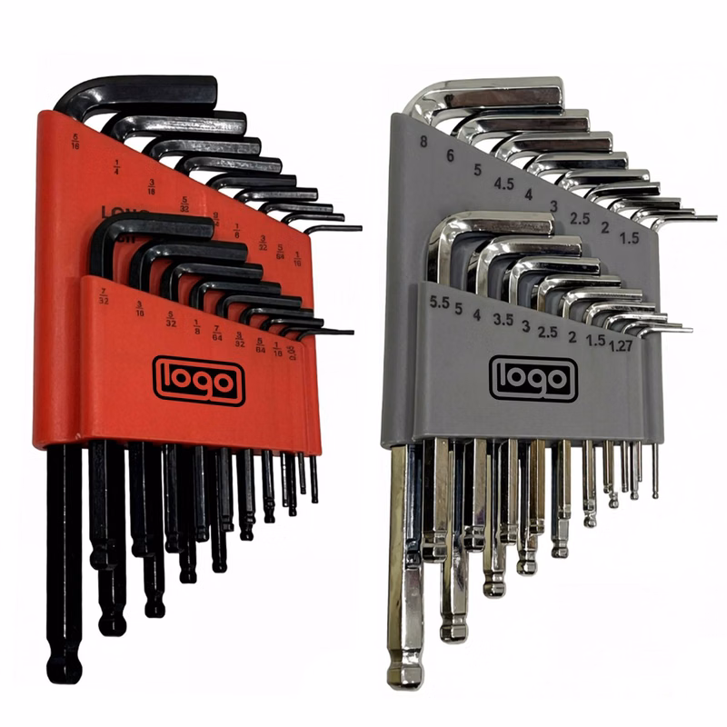 36-Piece Metric & SAE Ball End Hex Key Wrench Set