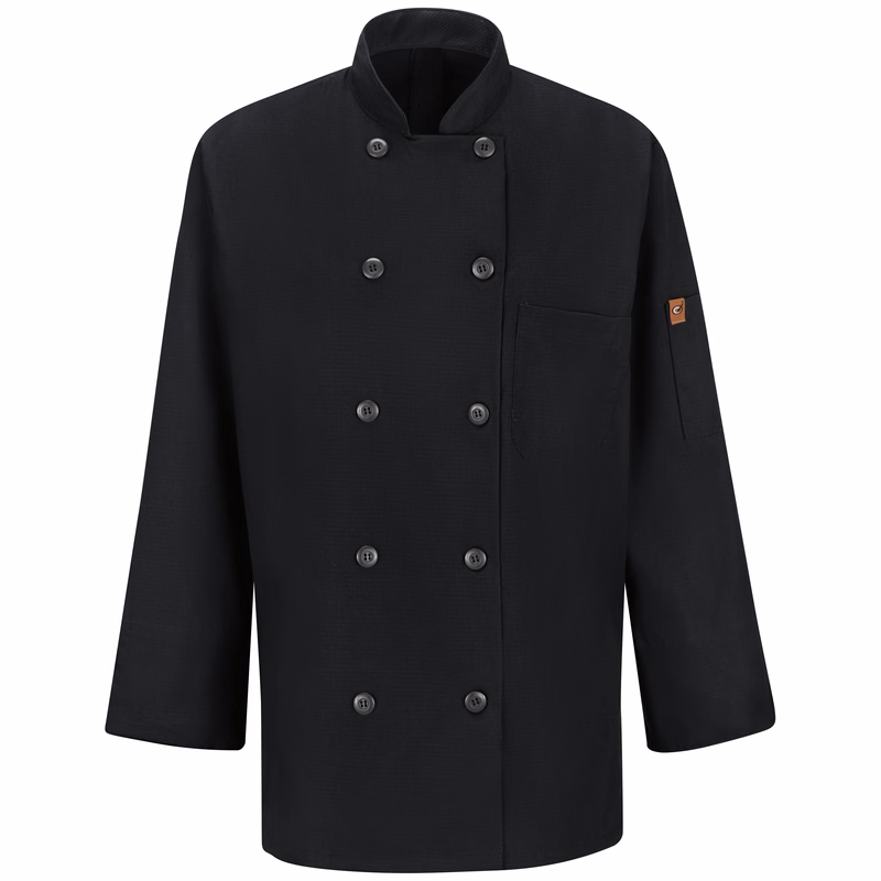 Red Kap® Women's Chef Coat with OilBlok + MIMIX®