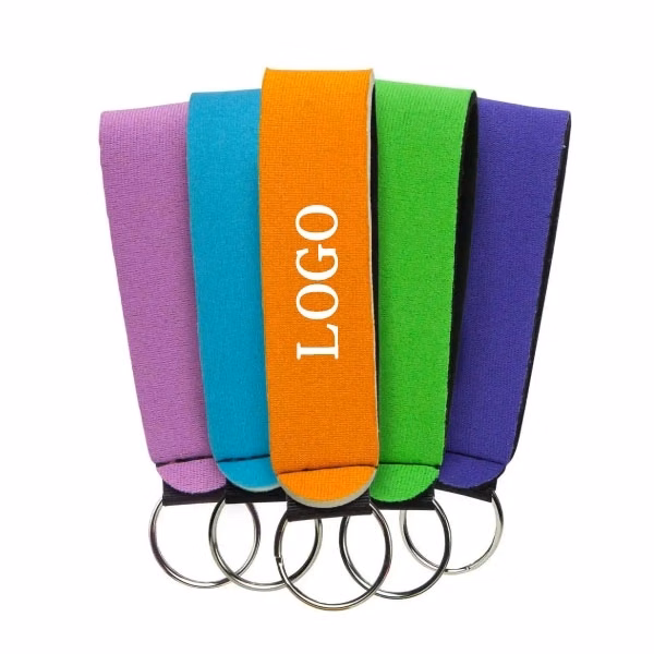Custom Neoprene Strap Keychains
