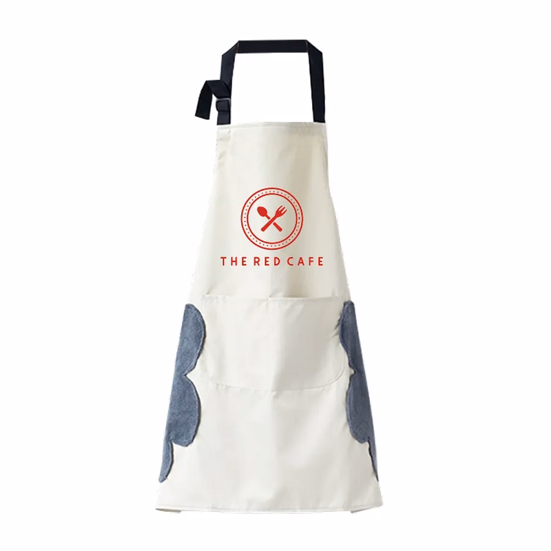 Pure Color Hand Wiping Apron