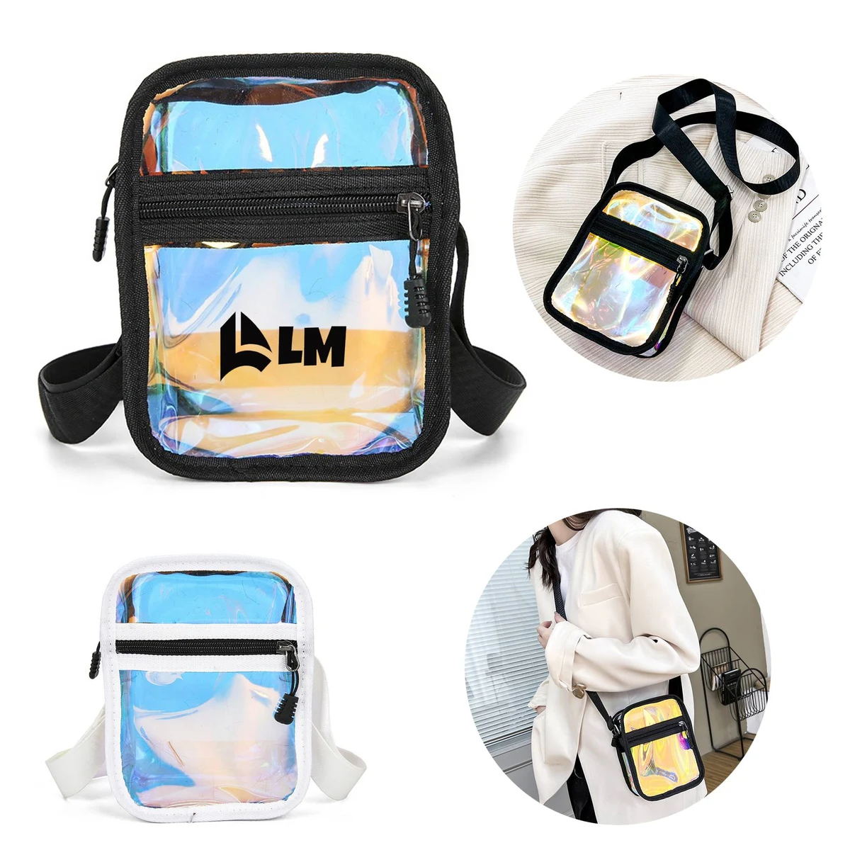Clear Crossbody Purse Bag 1