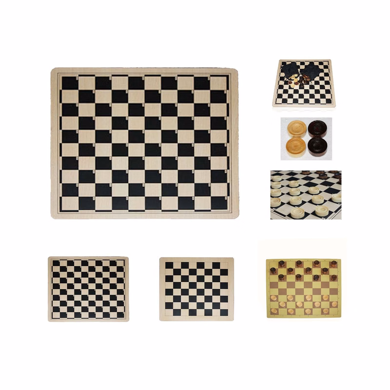 Western Checkers Set