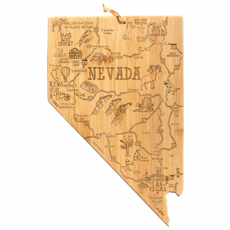 Destination Nevada Cutting & Serving Board