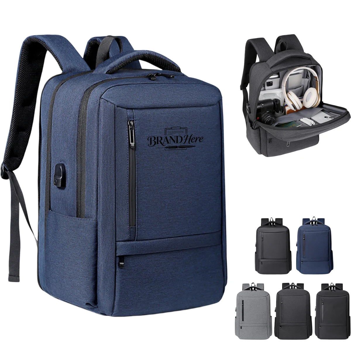 Oxford Laptop Rucksack 1