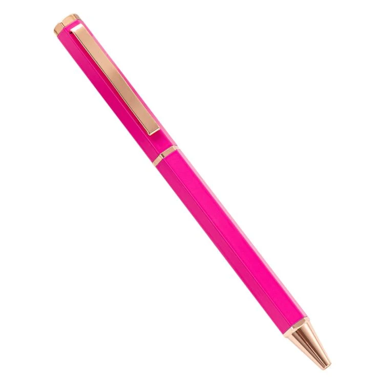 Modern Hexagonal Metal Ballpoint Pen 1