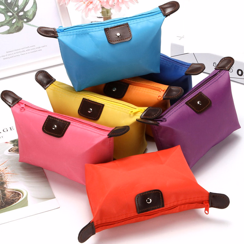 Travel Waterproof Nylon Cosmetic Bag