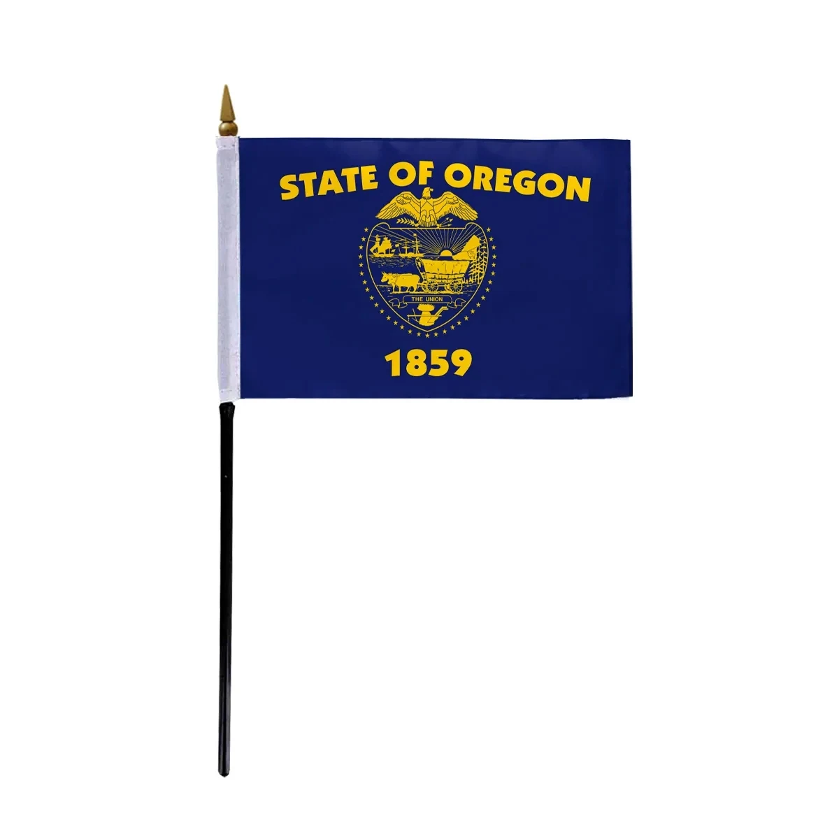 4"x6" & 12"x18'' Oregon ePoly Printed Stick Flags 1