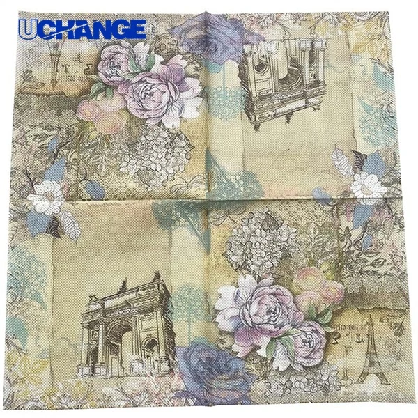 Full Color Beverage Napkin Set for Celebrations 1
