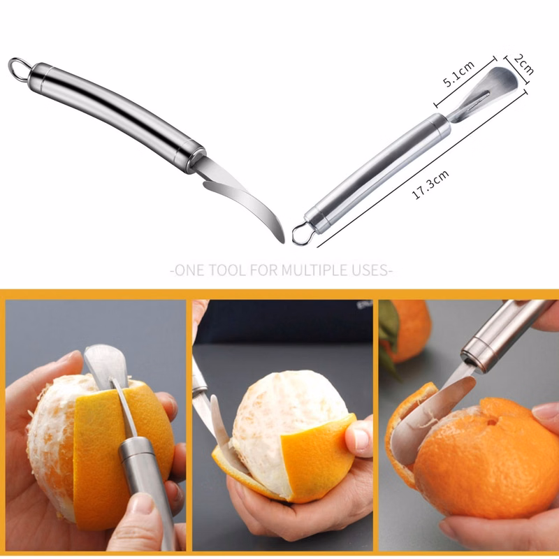 Stainless Steel Orange Opener