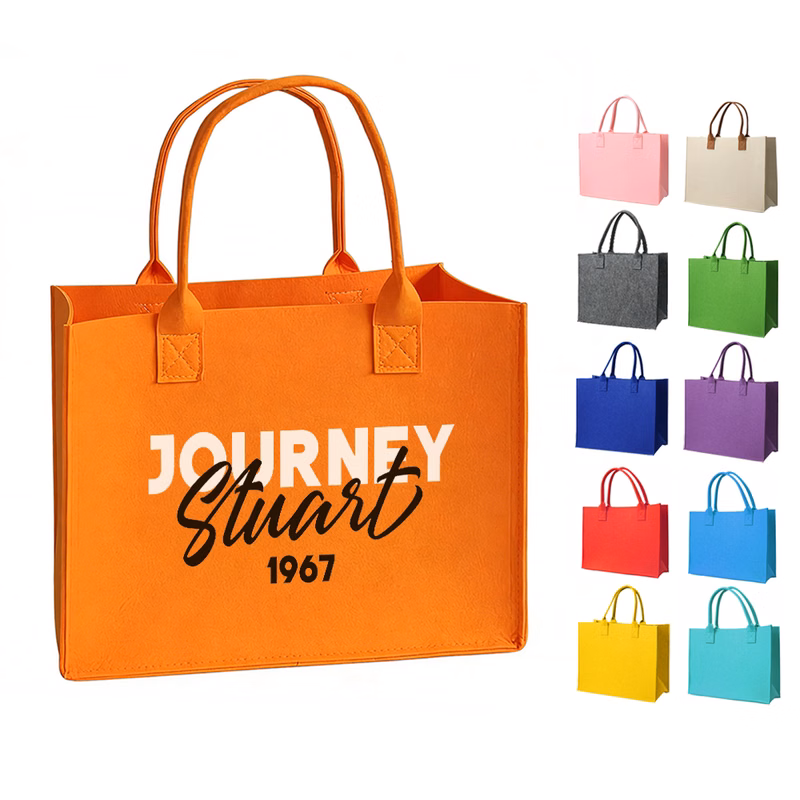 Felt Market Tote