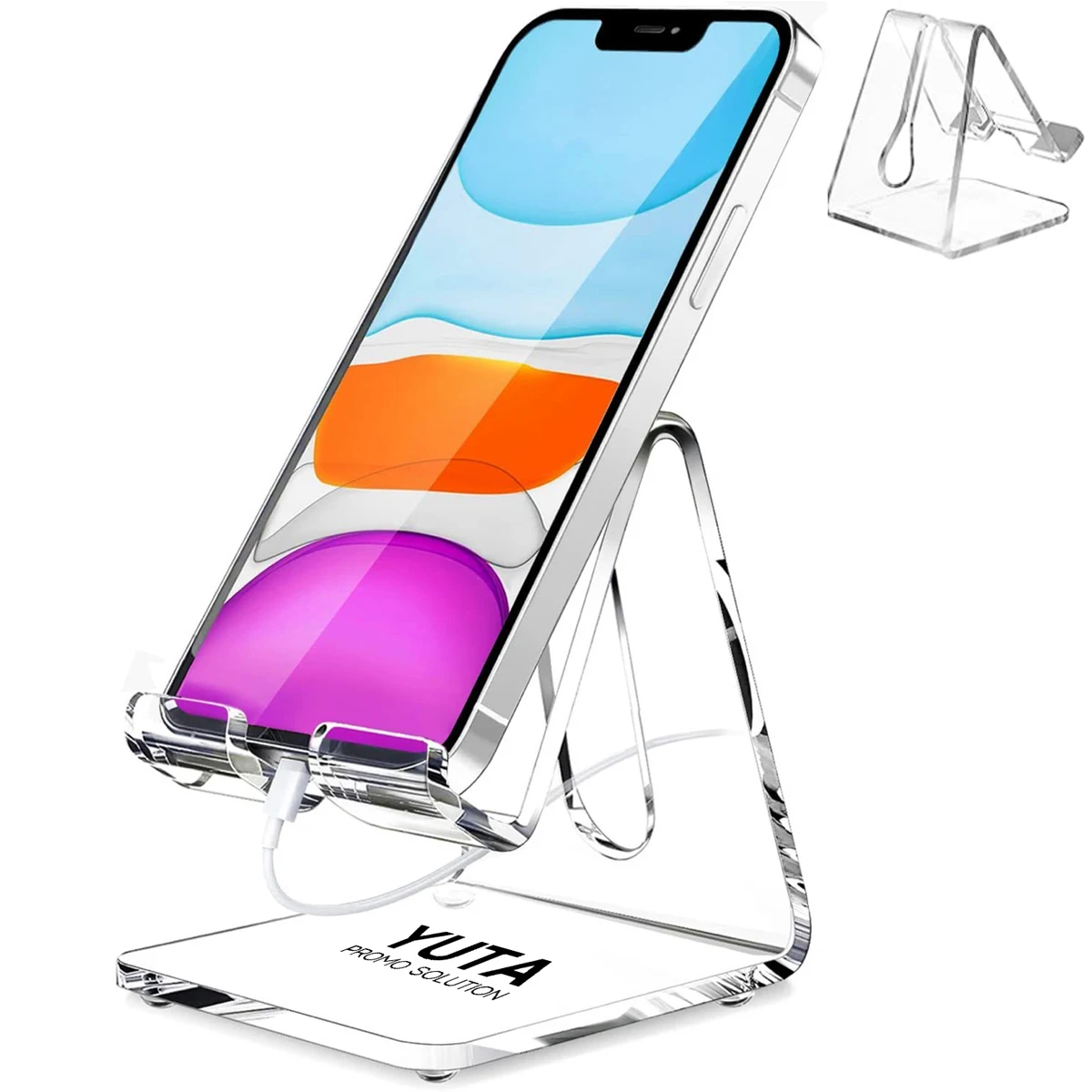 Acrylic Clear Phone Holder Stand 1
