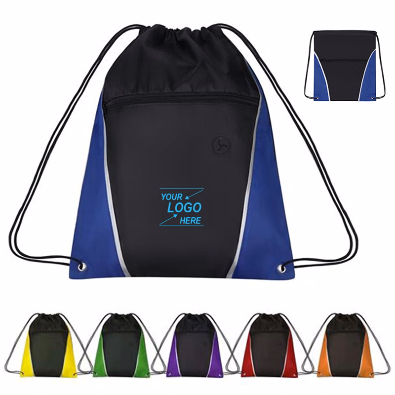 Large Cotton Drawstring Laundry Hamper Bag