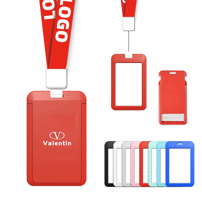 Id Badge Holder With Lanyard