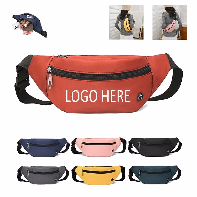 7.08''x4.7''x2.75'' Half Moon Belt Bag / Fanny Pack