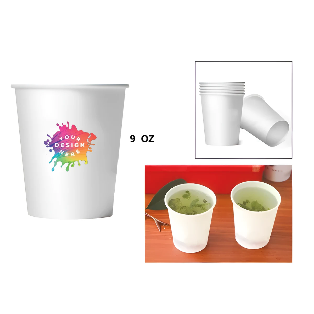 Full Color Custom Disposable Paper Cup 1
