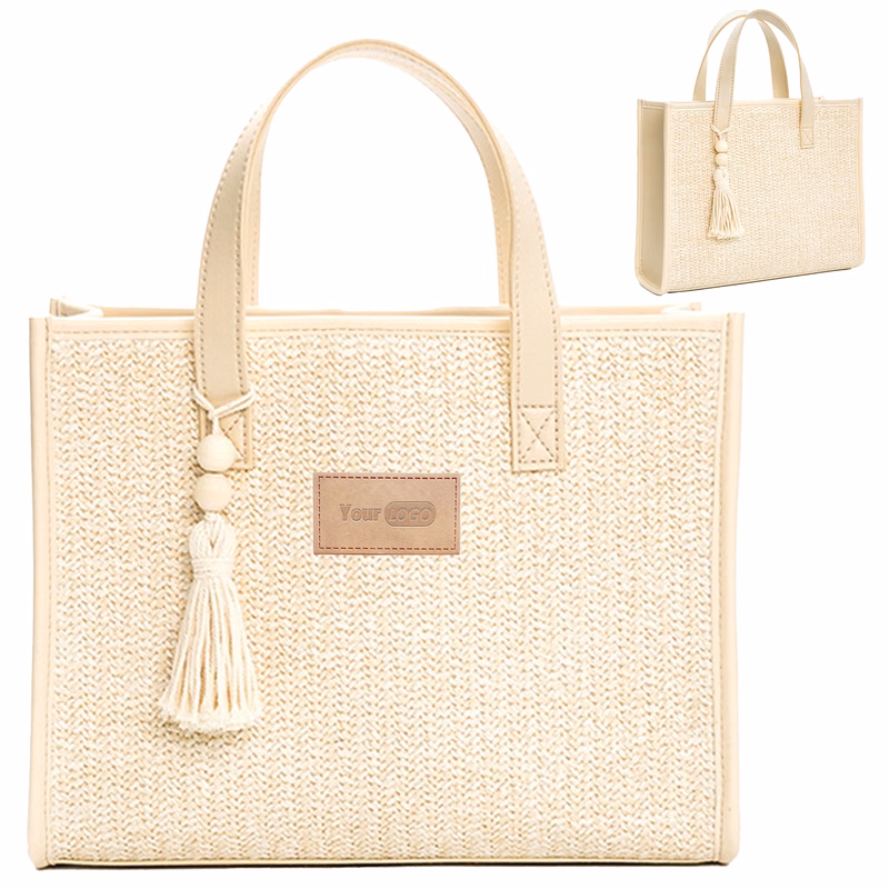 Jute Vacation Straw Woven Shoulder Bag