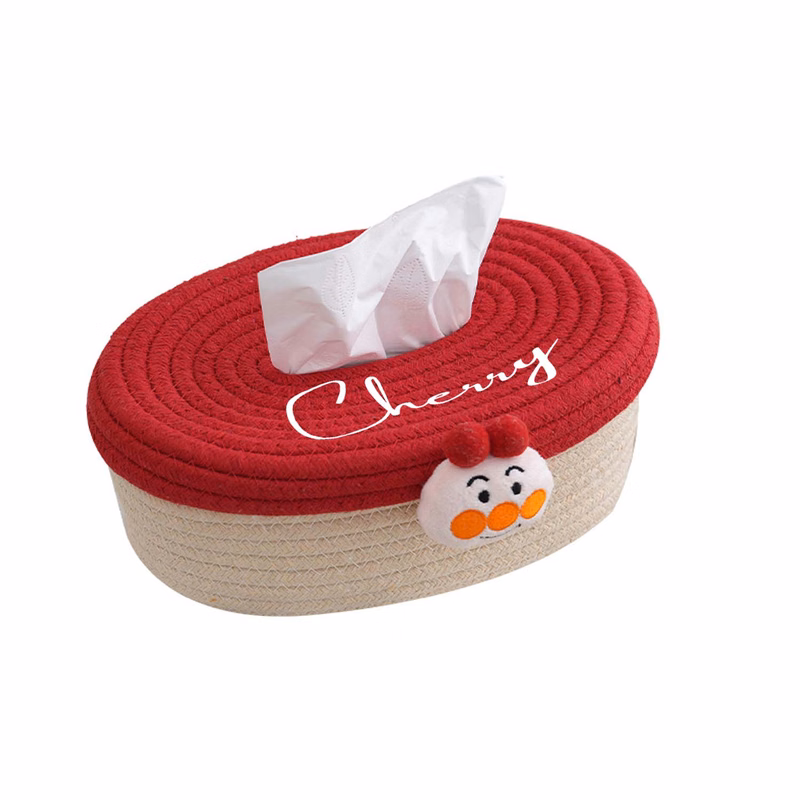 Cartoon cotton woven paper box