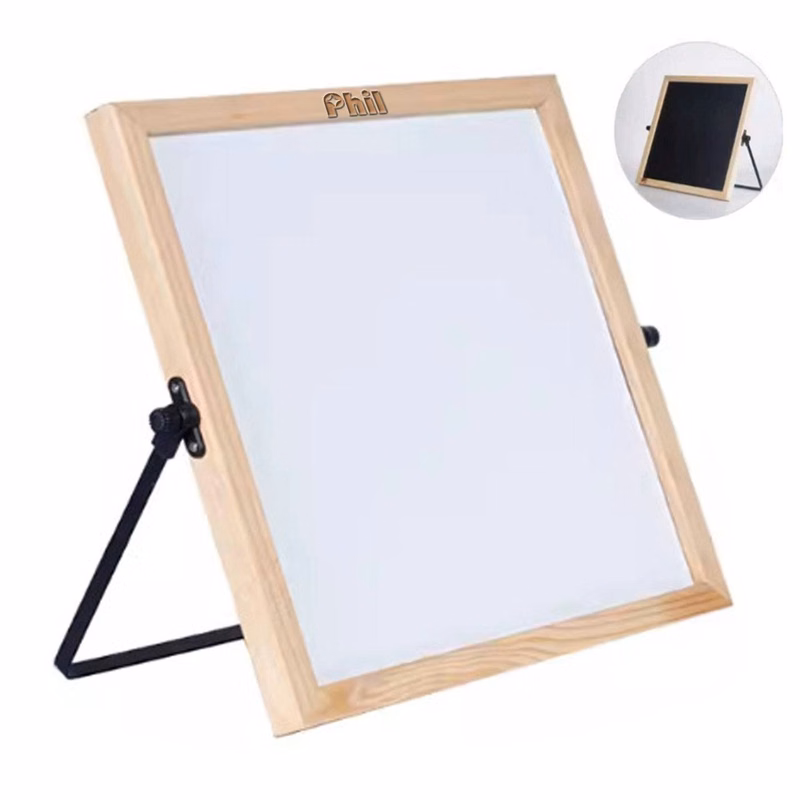 Double-sided Magnetic 360-degree rotating stand Whiteboard