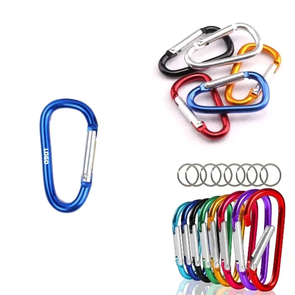 2.28" Small Carabiner Clip Keychain 1