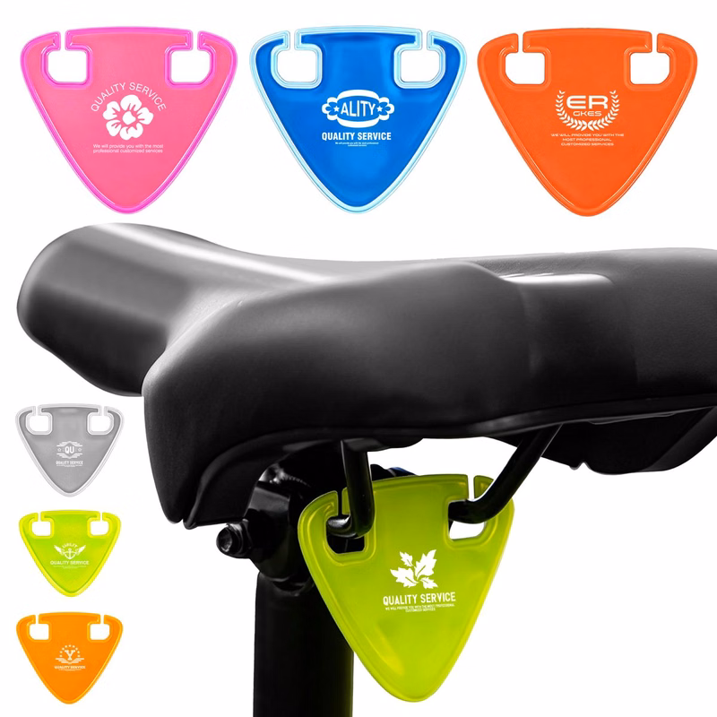 PVC Bicycle Saddle Reflective Safety Tag