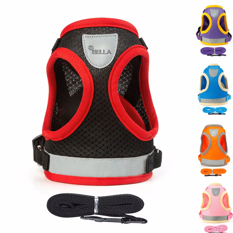 Reflective Pet Vest Type Traction Rope