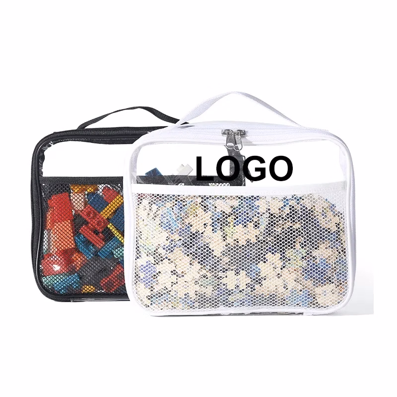 Toy Zippered Blocks Set Storage Bags