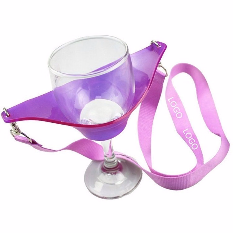 Lanyard With Wine Holder