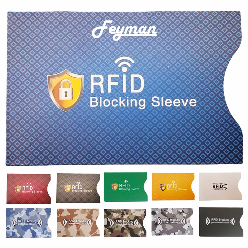 RFID Copper Foil Shielding Card Sleeve