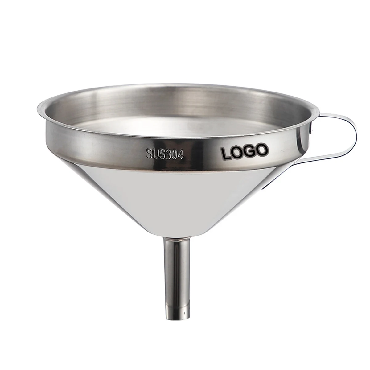 Steel Kitchen Funnel with Removal Strainer Food Filter 1