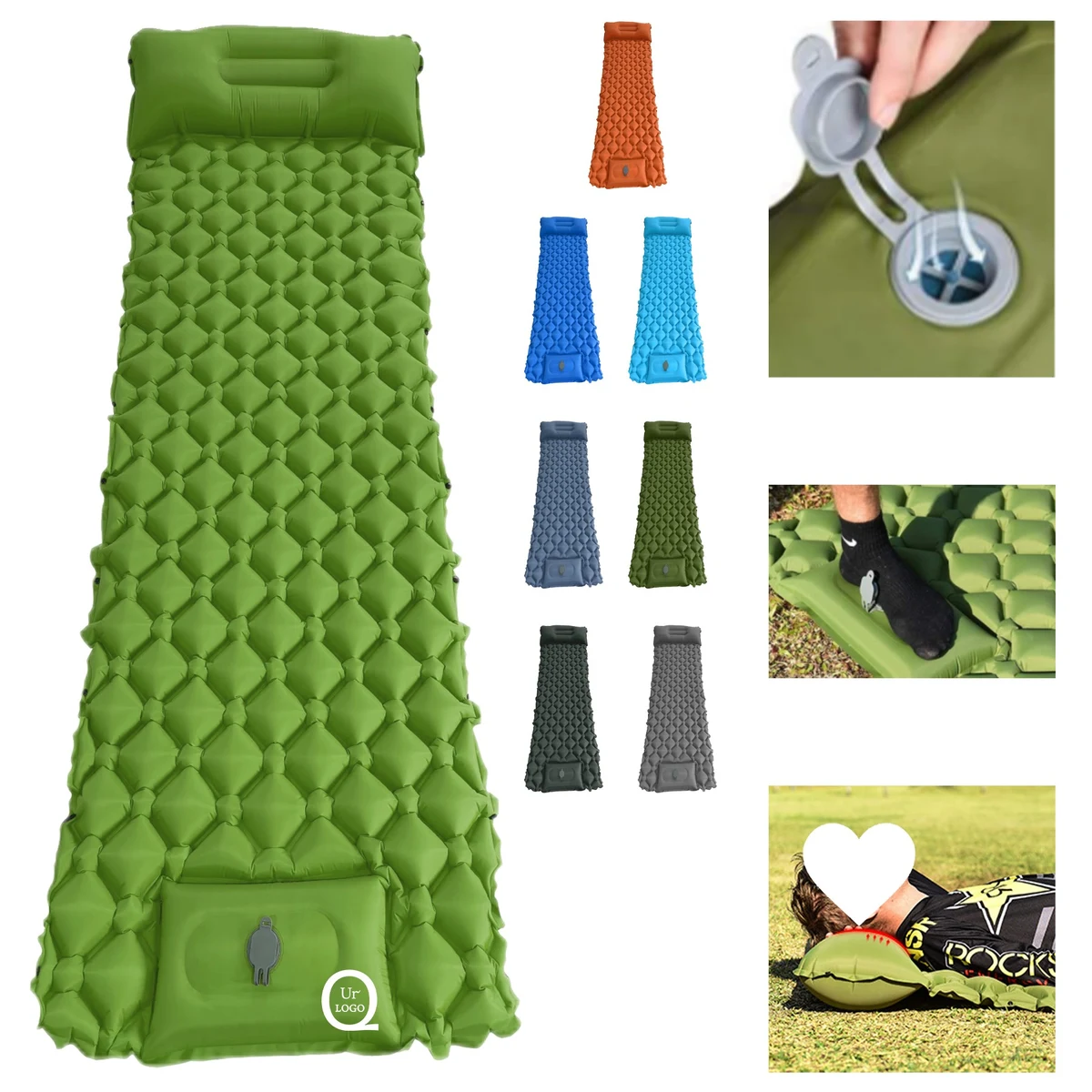 Portable Air Mattress Inflatable Cushion 1