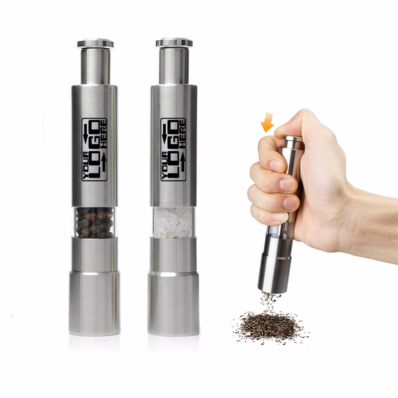 One Hand Press Pepper Grinder