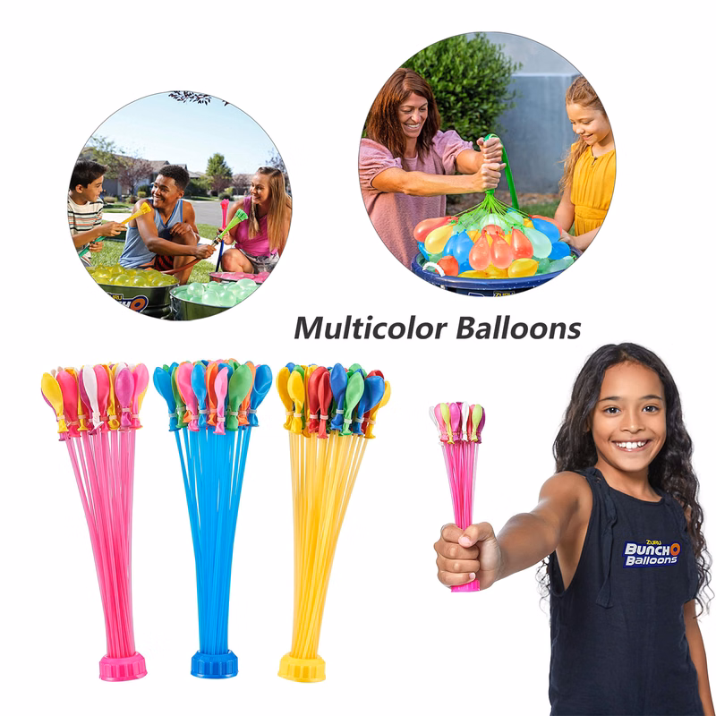 Rapid-Fill Crazy Color Water Balloons