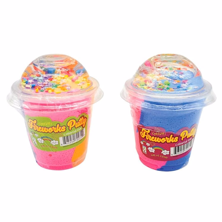 Confetti Fireworks Putty - Assorted